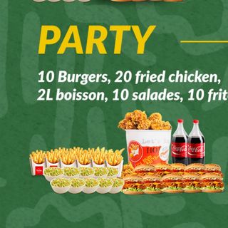 Party happy Box wings