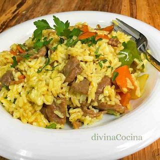 26. Arroz Con Ternera Al Curry