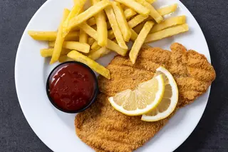 Bečka šnicla 400g+100g pekarski krompir