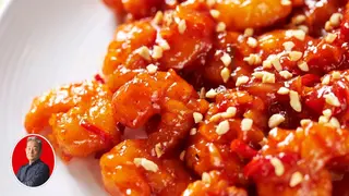 46. Gambas com Molho Picante