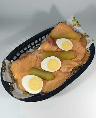 Tostada de Salmón