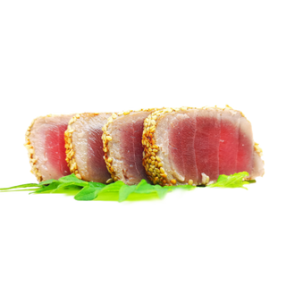 144- Maguro tataki sesamo - 8 pezzi