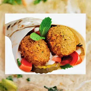 Piadina falafel