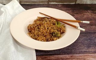 Arroz Frito Con Ternera