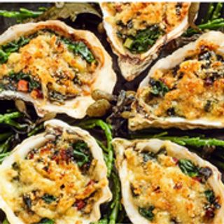 Huîtres Gratinées