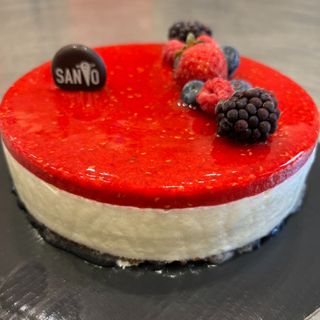 Cheesecake lamponi per 4 persone 