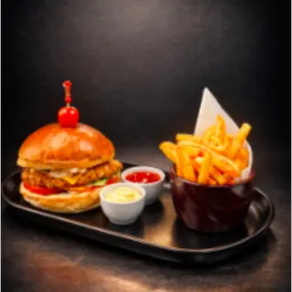 chicken burger 