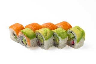 rainbow roll (8 pzas.)