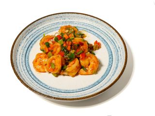 Cóctel de langostino picante