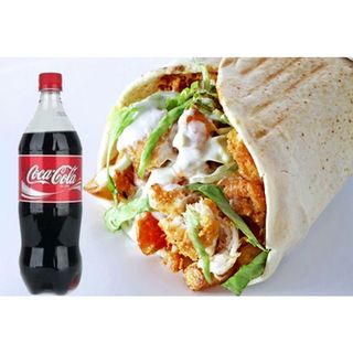 Shawarma+Soda