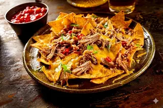 Nachos Con Pulled Pork