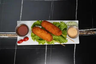 Brochettes De Poulets Panées