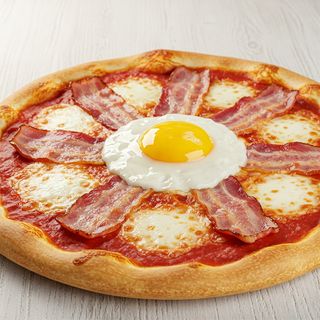 Pizza Bacon e Ovo