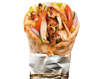 Вегетариански гирос