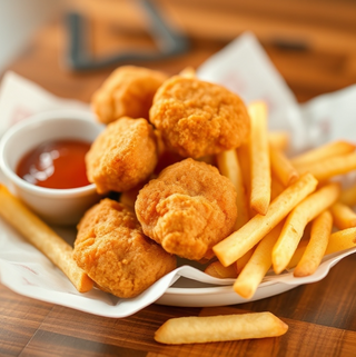 Menu nuggets