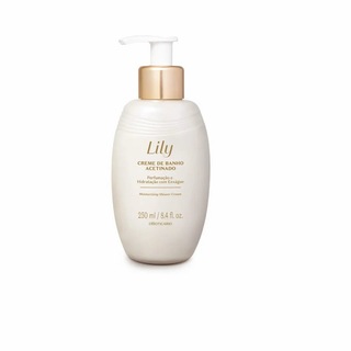 Creme de Banho Acetinado Lily, 250ml