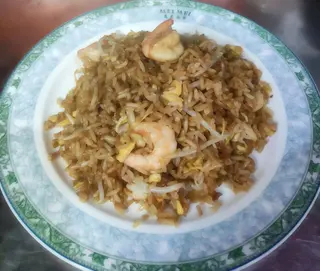 Arroz com camarão