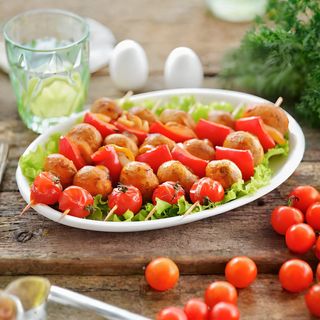 Шампиньоны по-королевски