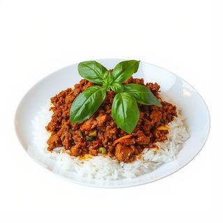 Gaprau De Pato Vegano Picada Con Albahaca