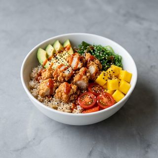 Poke De Pollo Frito
