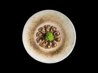 Kizami wasabi tuna tataki