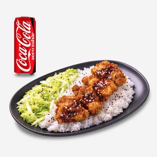Karaage + bautura