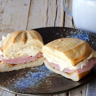 Pitufo bacon y huevo 