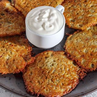 Placki Ziemniaczane na Słodko ze Śmietaną 6 szt