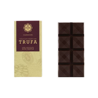 Tablete Chocolate Negro c/ Trufa 100gr