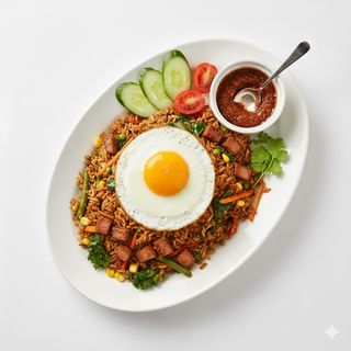 Nasi goreng maiale
