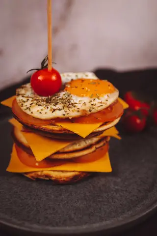 Panqueca Salgada com Cheddar
