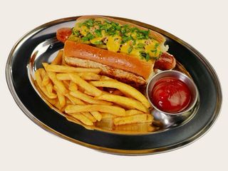 Урбан хот-дог з рваною куркою (230g)