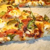 Pizza prosciutto (mediana)