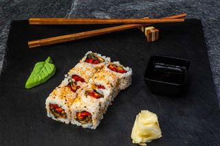 Roll somon cripsy picant