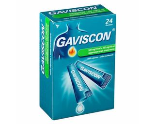 Gaviscon 24bust500+267mg/10m