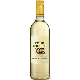 Four Cousins Natural Sweet White Wine, 750ml