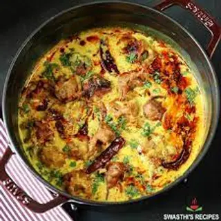 kari pakora+riso bianco