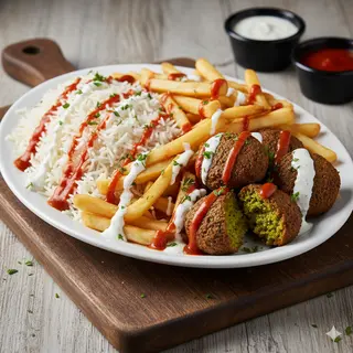 Plato Kebab De Falafel (5 Uds.)