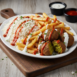 Plato Kebab De Falafel (5 Uds.)