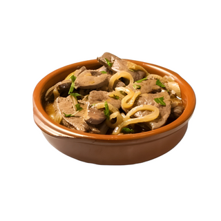 78. Ternera Con Cebollas