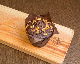 Muffin de Cacau com Avelã
