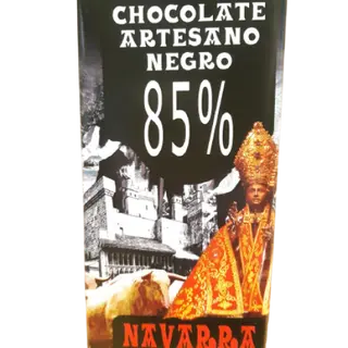 Chocolate Artesano negro 85%