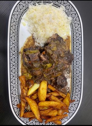 Rabo De Toro Patatas Y Arroz