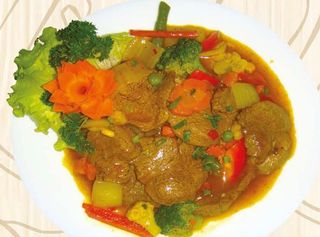 Polędwica w sosie curry 350g