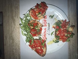 Bruschetta al pomodoro fresco 4 pezzi