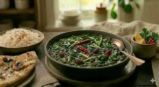 114. Saag bhajee