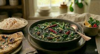 114. Saag bhajee