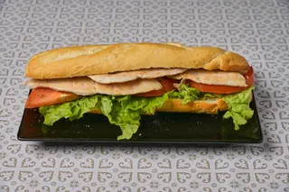 Bocadillo De Pollo Vegetal