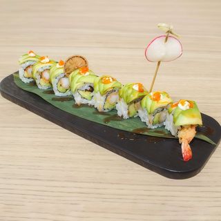 60B·Uramaki de langostino rollo (8 uds.)