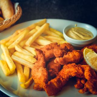 Pohovani pileći štapići